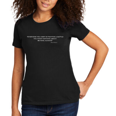 Be Kind, Always! Ladies Short Sleeve Thumbnail