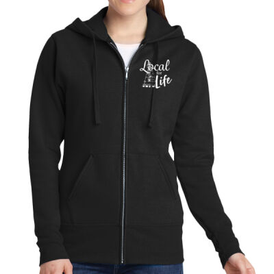 A Sparrows Point Christmas Ladies Hoodie Thumbnail