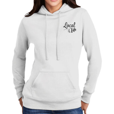 Golf Cart Nation Ladies Fleece Hoodie Thumbnail