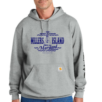 Millers Island Local 4 Life Carhartt Midweight Hoodie Thumbnail