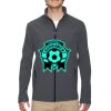 Men's Cruise Two-Layer Fleece Bonded Soft Shell Jacket Thumbnail
