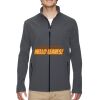 Men's Cruise Two-Layer Fleece Bonded Soft Shell Jacket Thumbnail